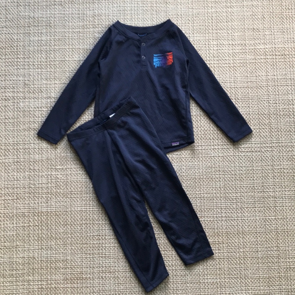Patagonia Base Layer Set (size 3T)
